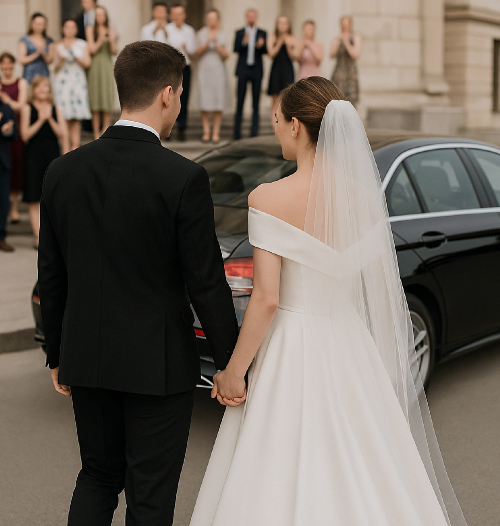 Wedding guest transfer service